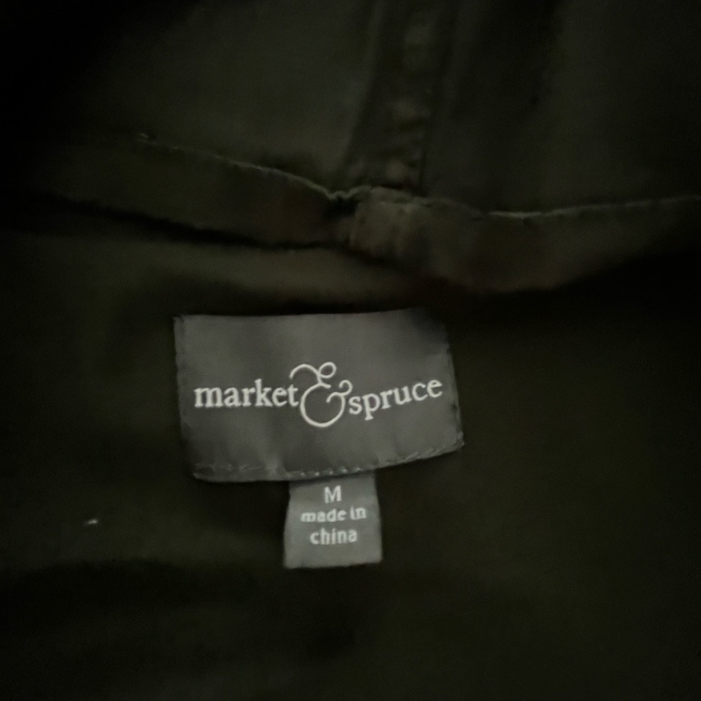 Marker & Spruce Women’s Green jacket size Medium - Picture 4 of 9